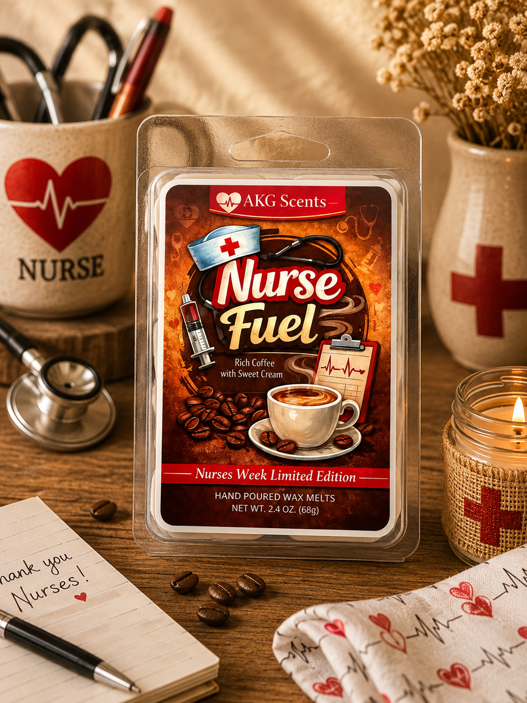AKG Scents Nurses Week Limited Edition Wax Melts