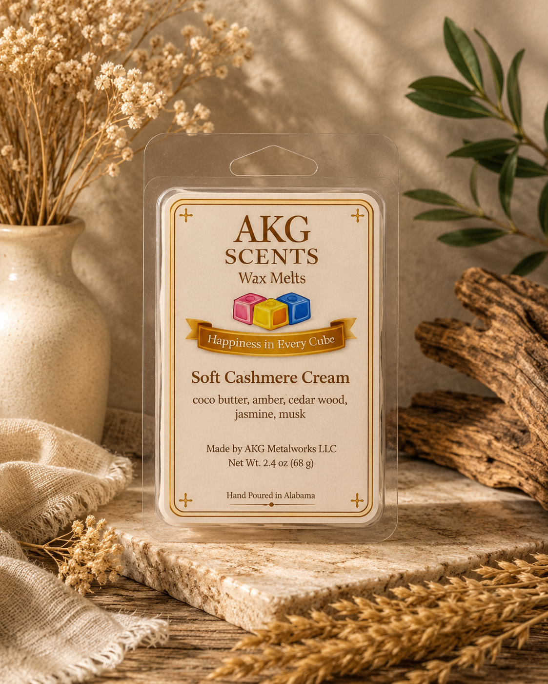 AKG Scents Signature Wax Melts.