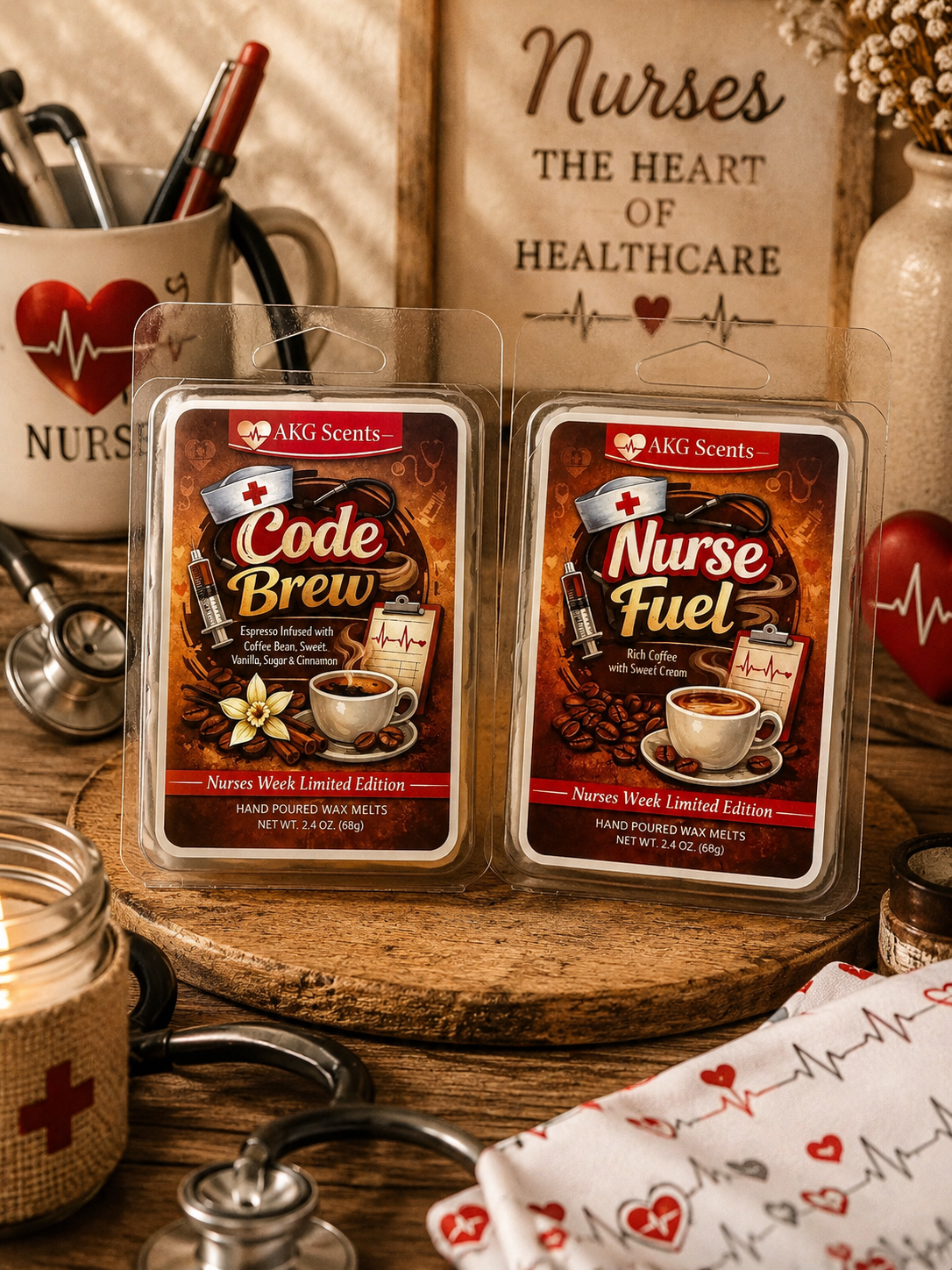 AKG Scents Nurses Week Limited Edition Wax Melts