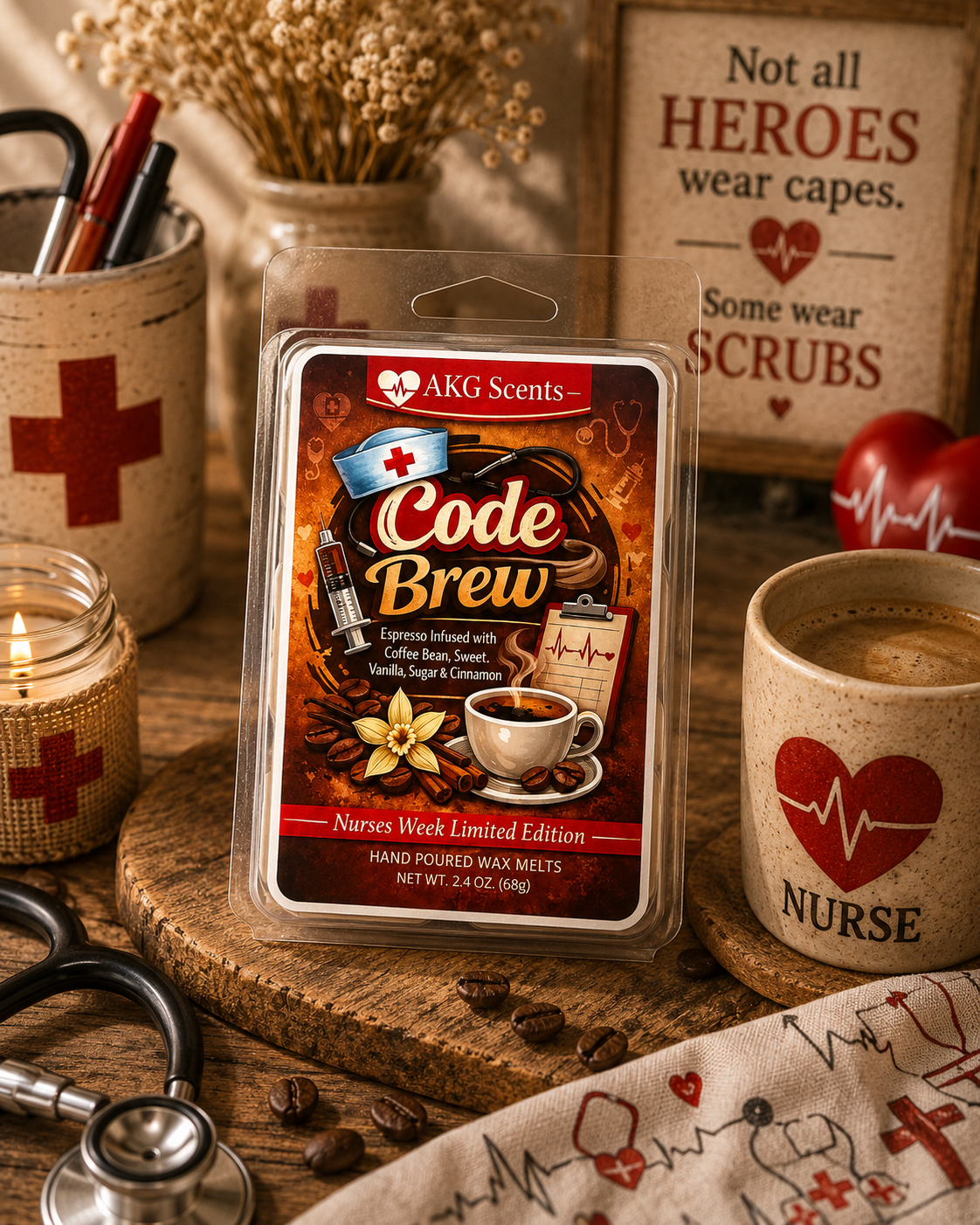 AKG Scents Nurses Week Limited Edition Wax Melts